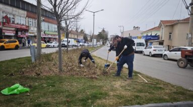 Park ve Bahçeler Çalışmalarına Devam Ediyor.
