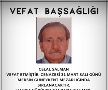 Celal SALMAN Vefat ve Başsağlığı