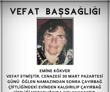 Emine KÖKVER Vefat ve Başsağlığı