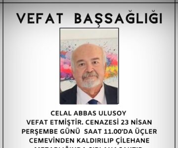Celal Abbas Ulusoy Vefat ve Başsağlığı