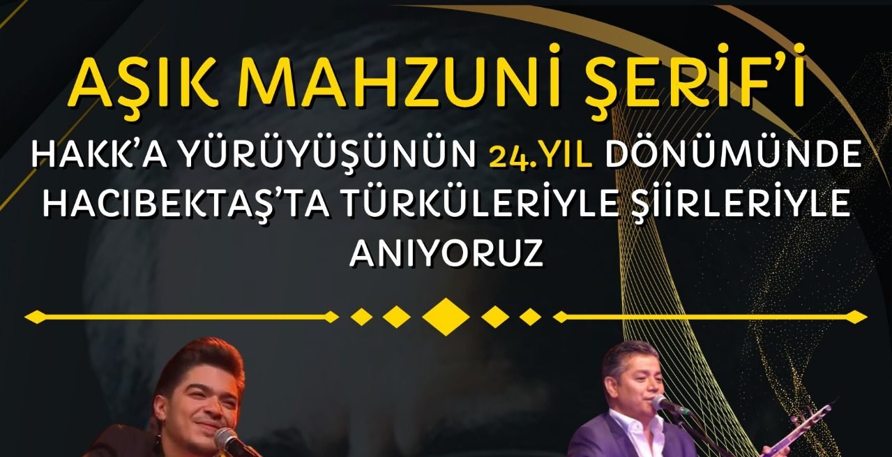 Aşık Mahzuni Şerif’i Hakk’a Yürüyüşünün 24. Yılında Anıyoruz…