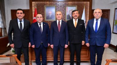 Nevşehir Valimiz Sayın Hüseyin Kök’ü makamında ziyaret ederek hayırlı olsun dileklerimizi ilettik
