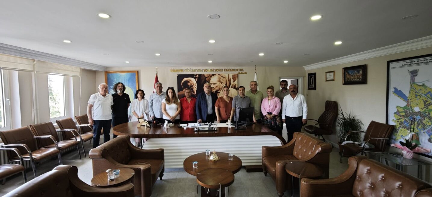 Alevi sivil toplum kuruluşlarının değerli temsilcilerini bugün belediyemizde ağırladık.