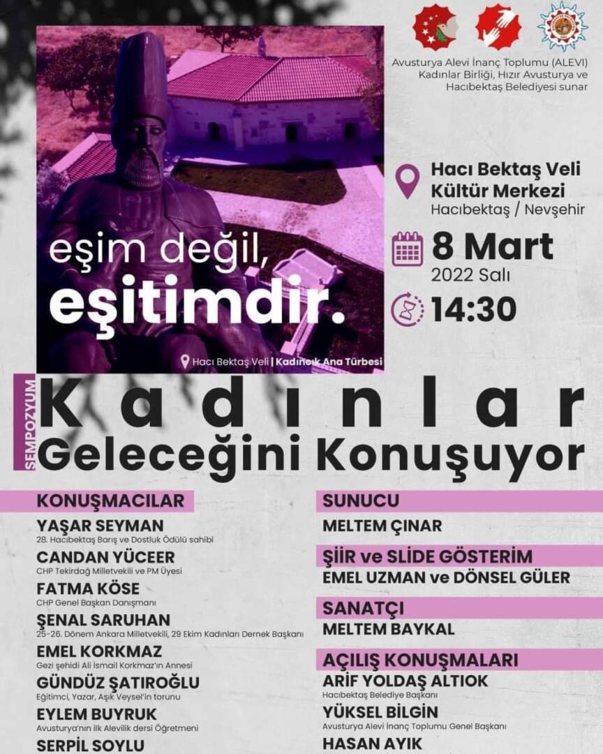 8 Mart Dünya Kadınlar Günü Programı