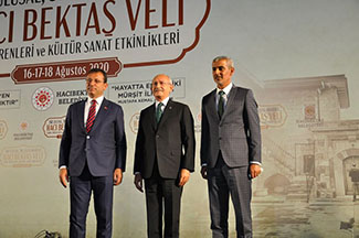 57. Ulusal, 31. Uluslararası Hacı Bektaş Veli Anma Törenleri ve Kültür Sanat Etkinlikleri devam ediyor.