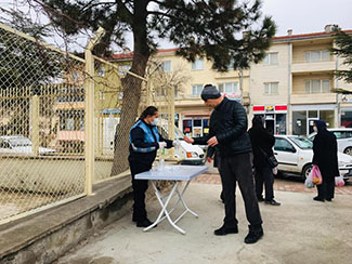 Zabıta ekiplerimizin denetimleri devam ediyor.