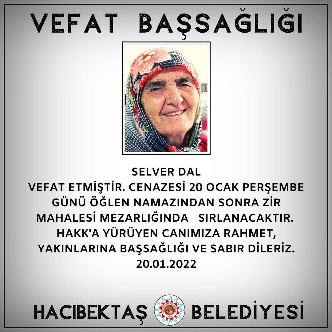 Selver DAL Vefat ve Başsağlığı