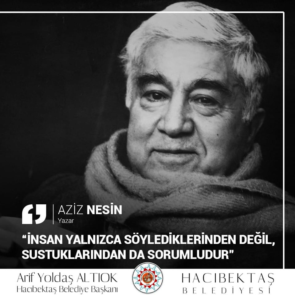 Aziz NESİN’E Saygıyla.