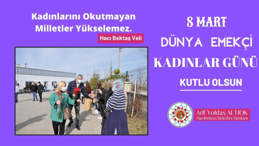 8 Mart Dünya Emekçi Kadınlar Günü Kutlu Olsun