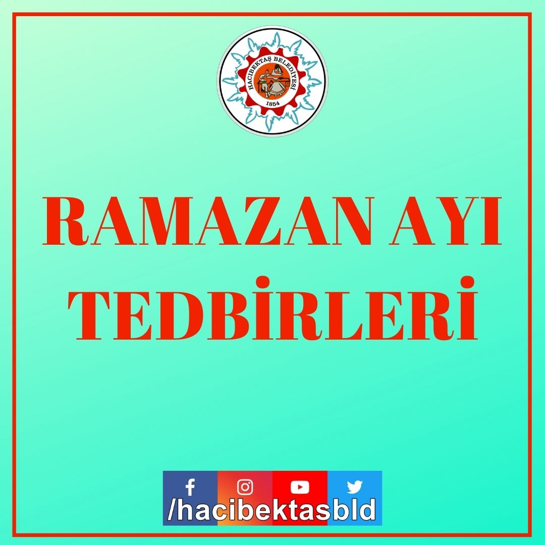 Ramazan Ayı Tedbirleri