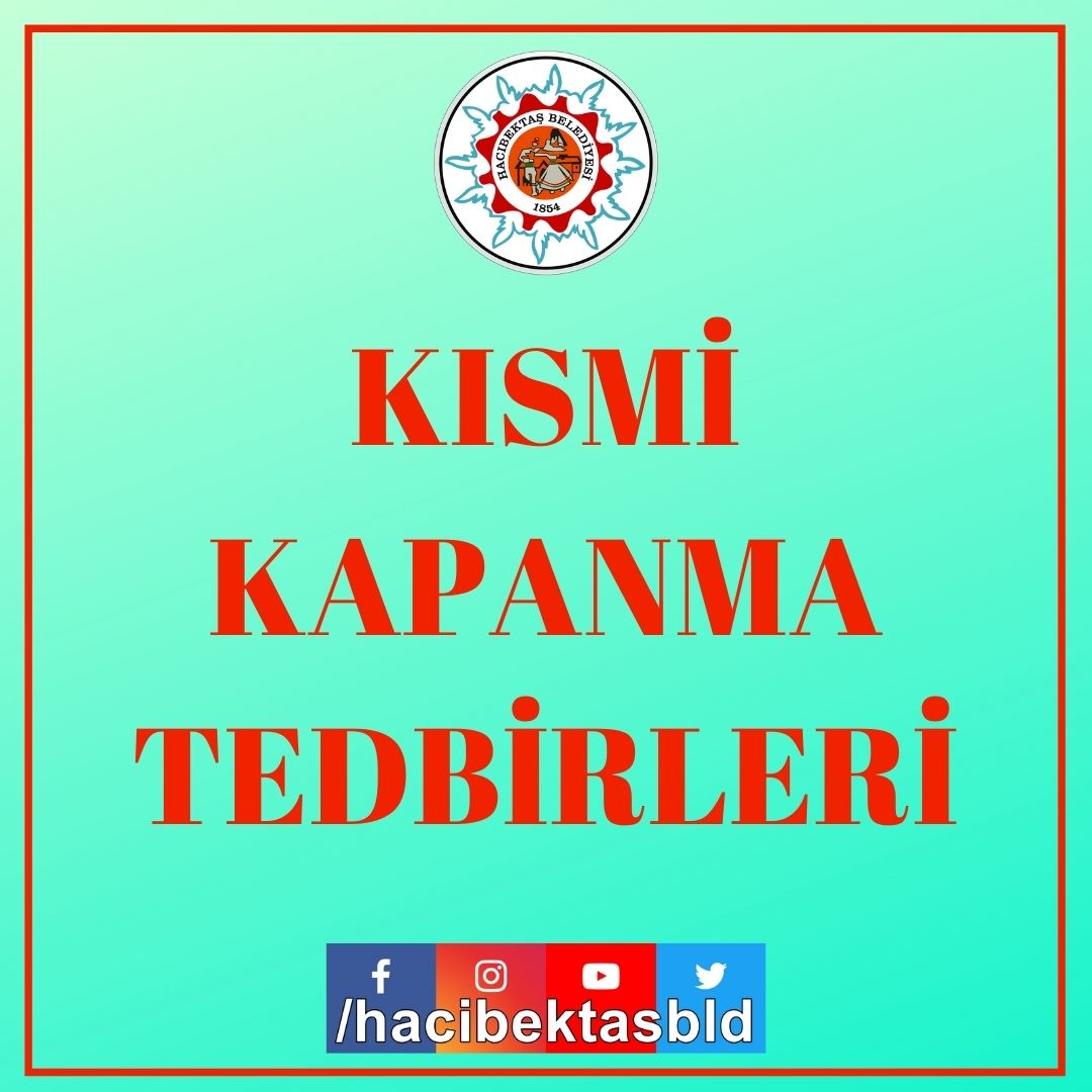 Kısmi Kapanma Tedbirleri