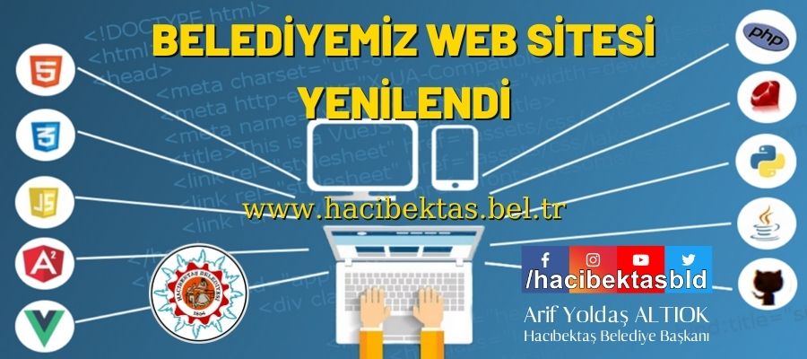 Hacıbektaş Belediyesi Web Sitemizi Yeniledik