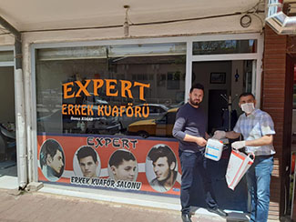 İlçemizdeki Berberler Hizmete Başladı.