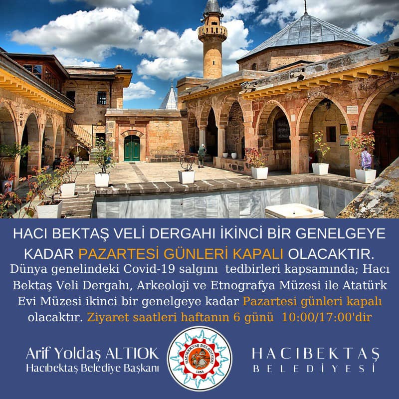 Hacı Bektaş Veli Dergahı.