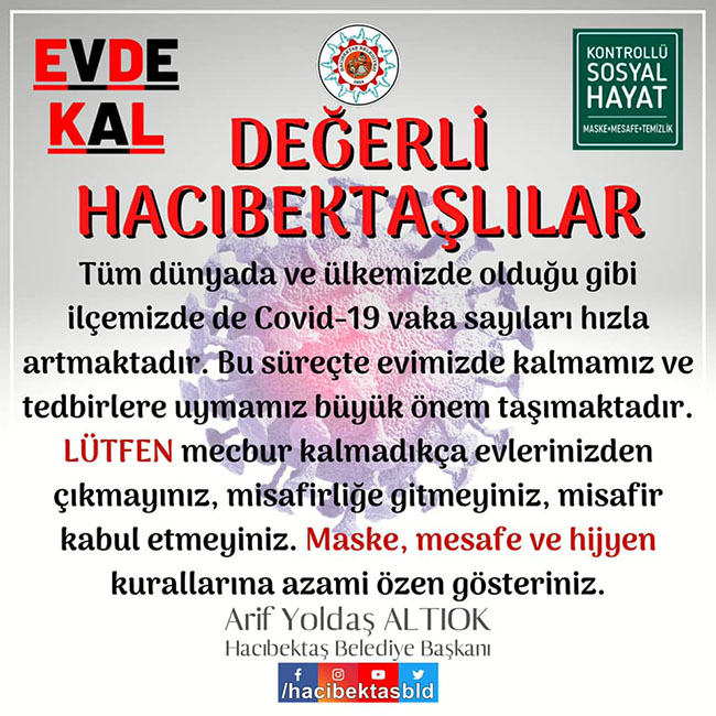 Evde Kal, Hijyen Kurallarına Uy.