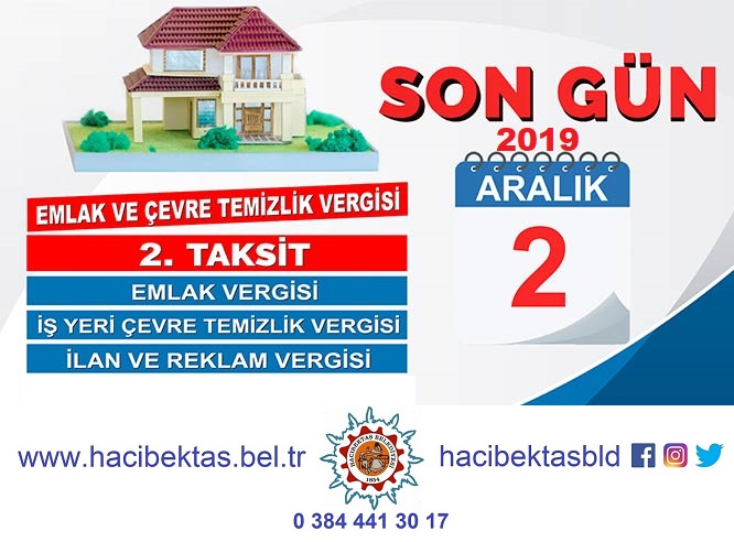 Emlak Ve Çevre Temizlik Vergisi Ödemeleri.