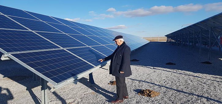 GÜNEŞ ENERJİSİ İLE ELEKTRİK ÜRETİMİNE GEÇTİK