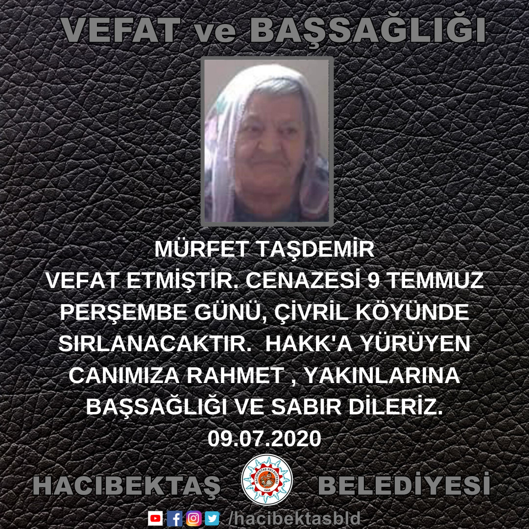 VEFAT ve BAŞSAĞLIĞI