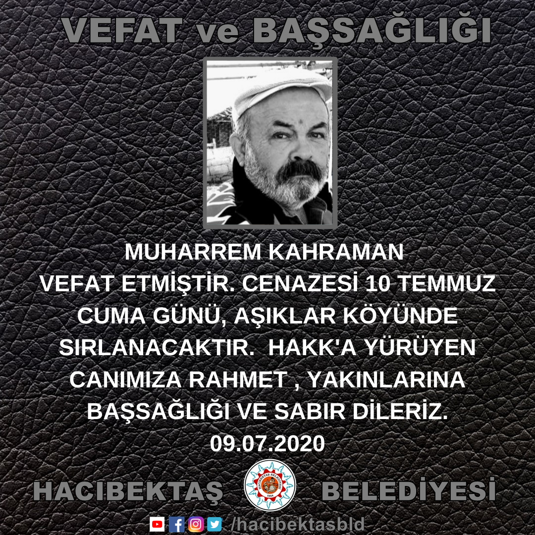 VEFAT ve BAŞSAĞLIĞI