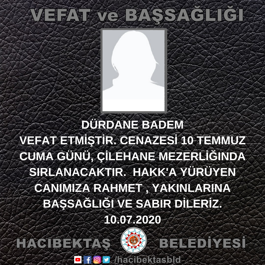 VEFAT ve BAŞSAĞLIĞI