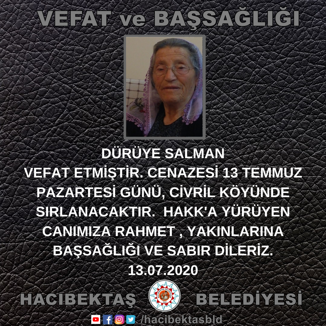 VEFAT ve BAŞSAĞLIĞI