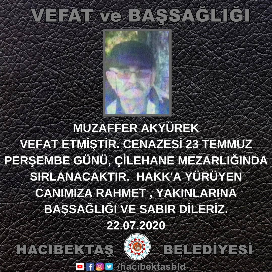 VEFAT ve BAŞSAĞLIĞI