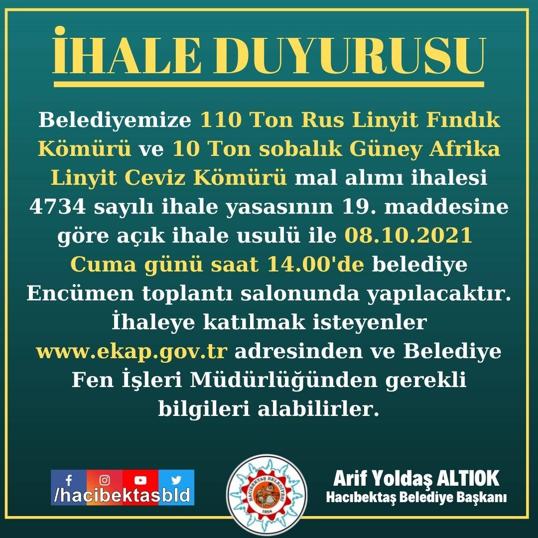 İhale Duyurusu