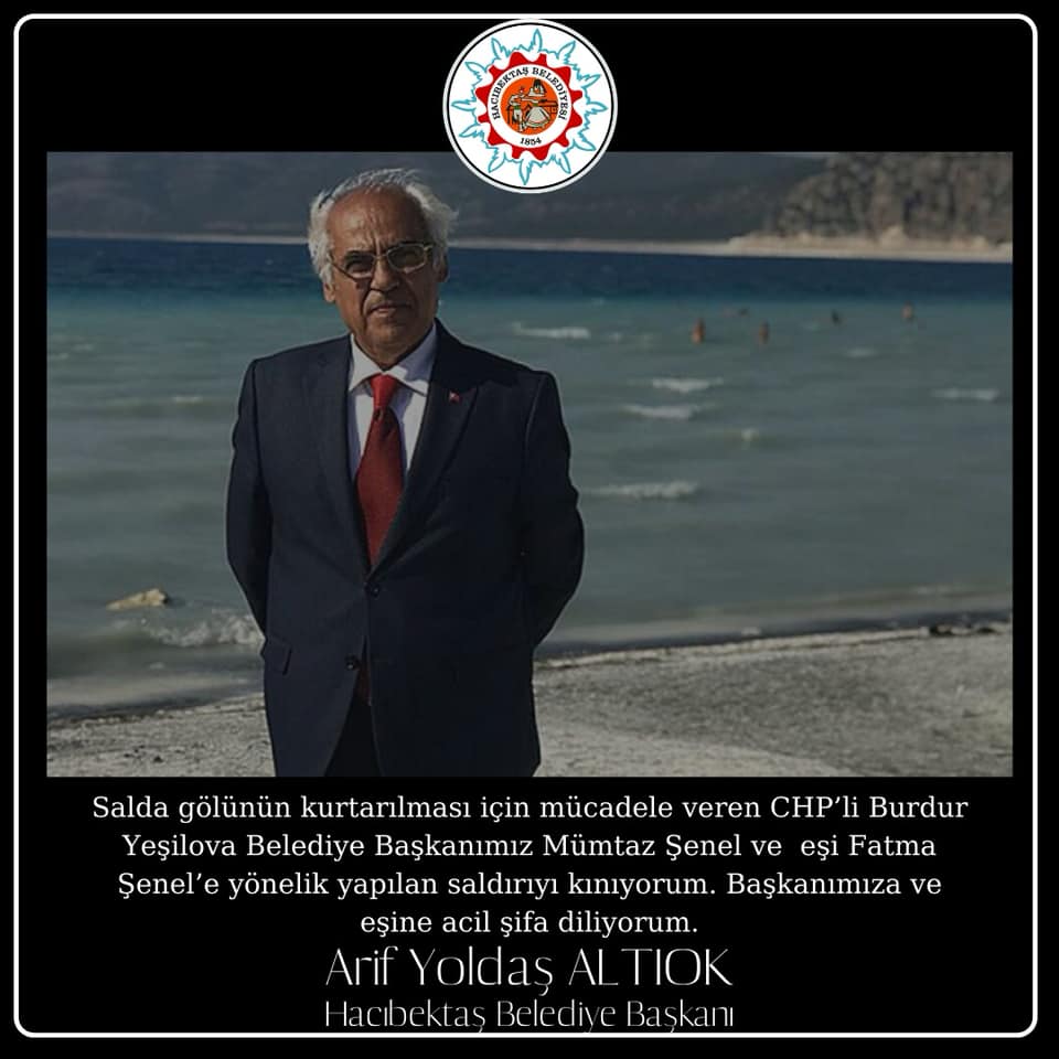 Başkanımıza ve eşine acil şifalar diliyorum.