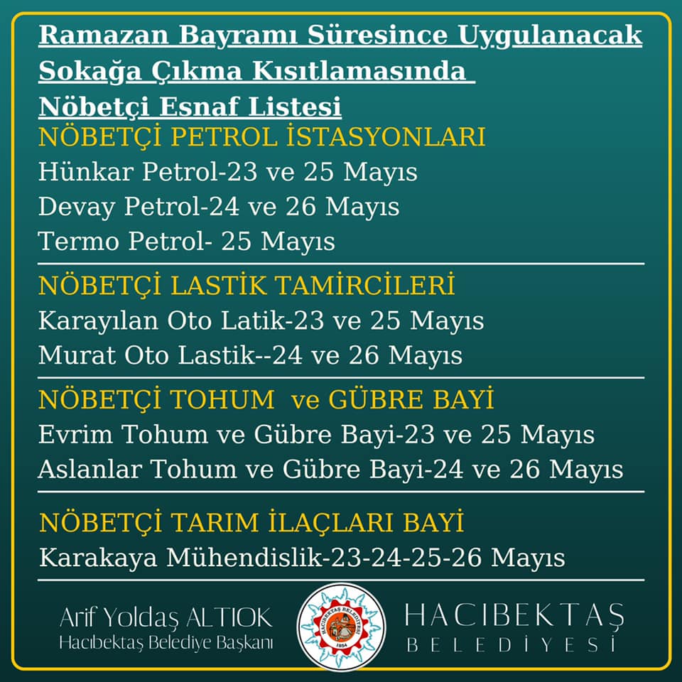 Sokağa Çıkma Kısıtlaması.