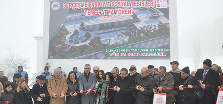 Serçeşme Parkı Ve Sosyal Tesisleri Temel Atma Töreni