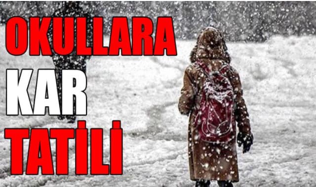 Okullar 1 Gün Tatil