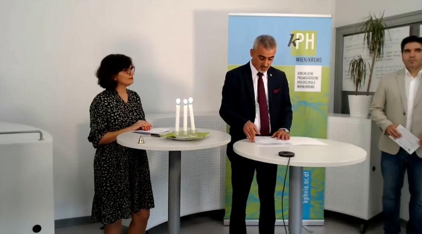 2021 UNESCO Hacı Bektaş Veli yılı kapsamında, Hacıbektaş Belediyesi, Viyana Üniversitesi, Alevi Avusturya ve Hızır Avusturya İşbirliği ile Gerçekleştirdiğimiz Sempozyum.