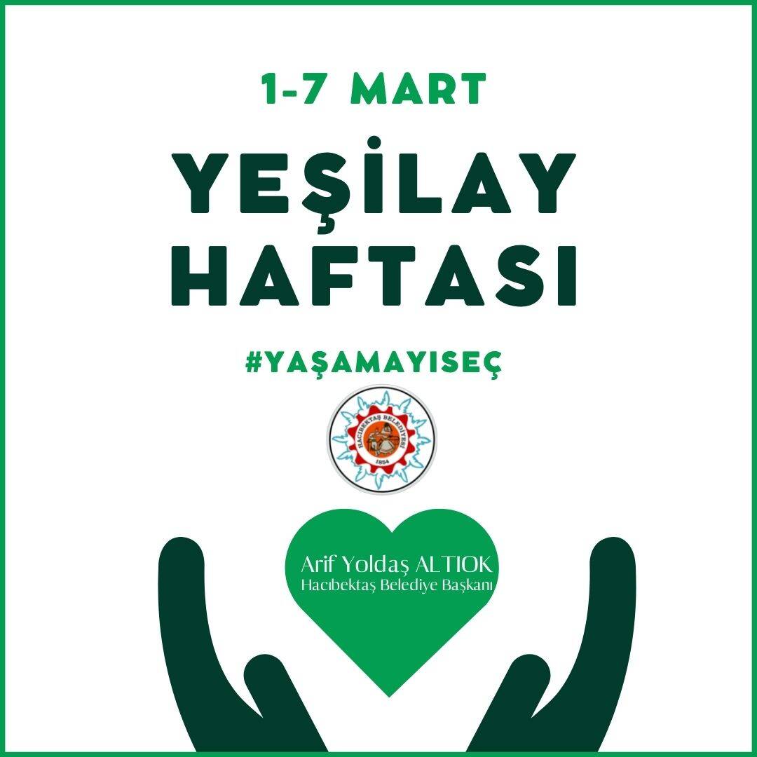 1-7 Mart Yeşilay Haftası Kutlu Olsun