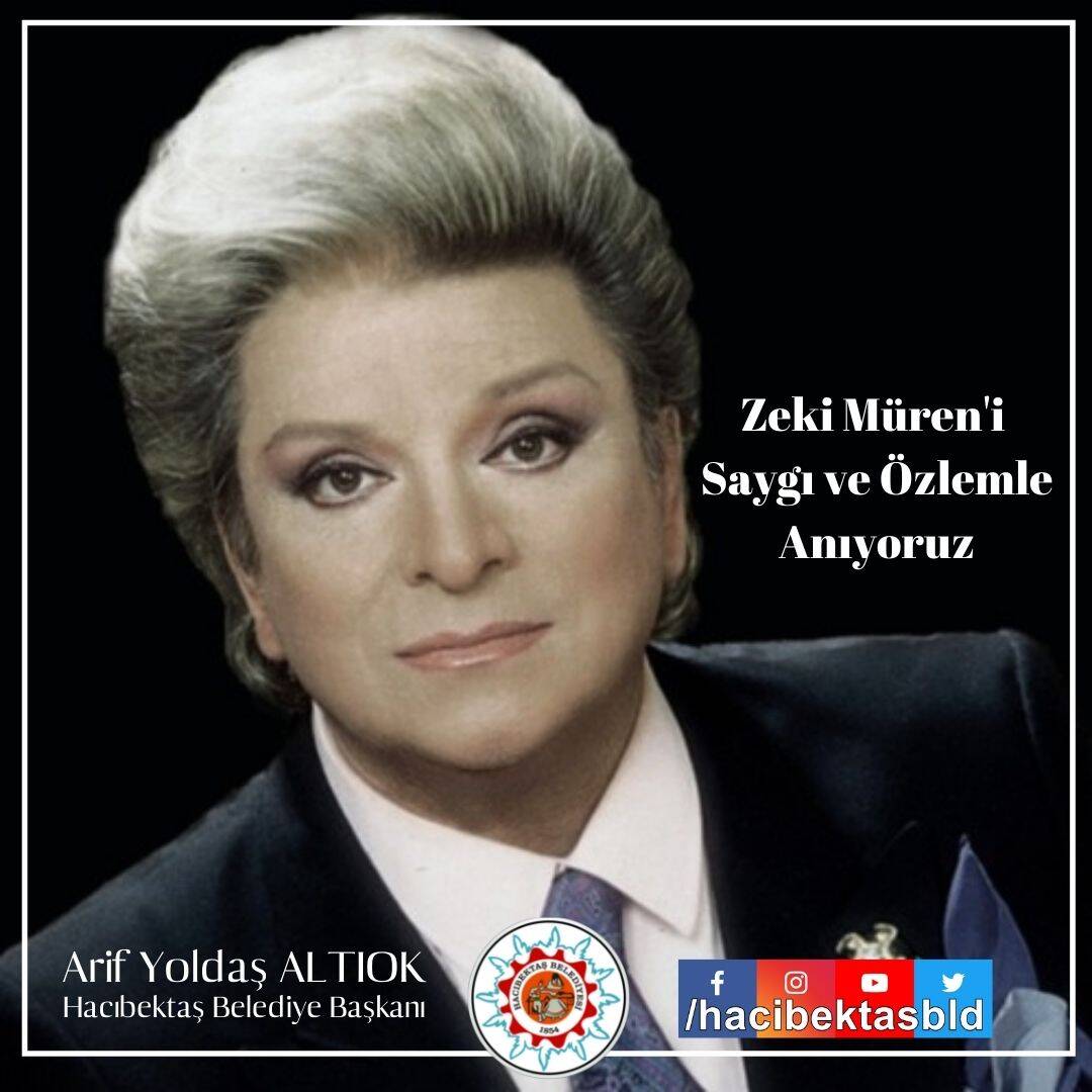 Zeki Müren’ni Saygıyla Anıyoruz.