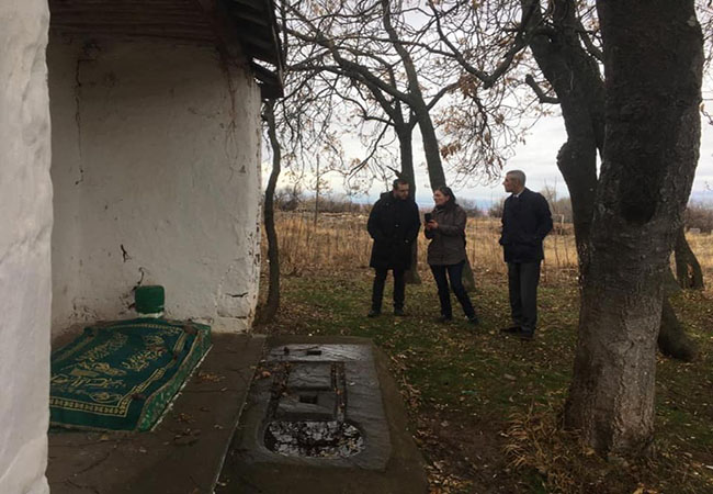 Dedebağ’da bulunan ARICI BABA Türbesinin restorasyonu Çalışmaları.