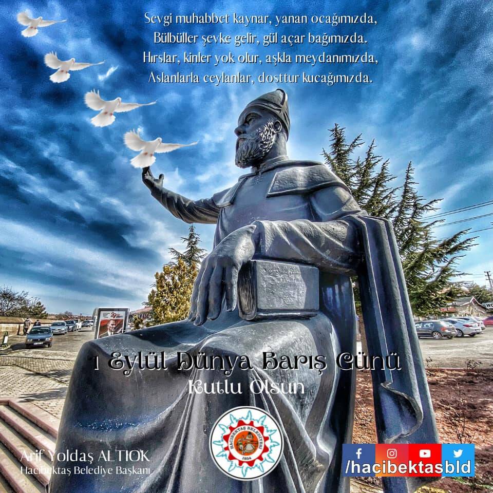 1 Eylül Dünya Barış Günü Kutlu Olsun.