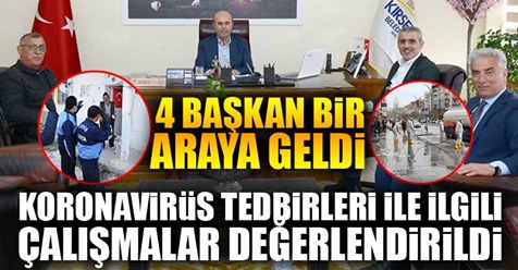 4 Başkan Bir Araya Geldi.