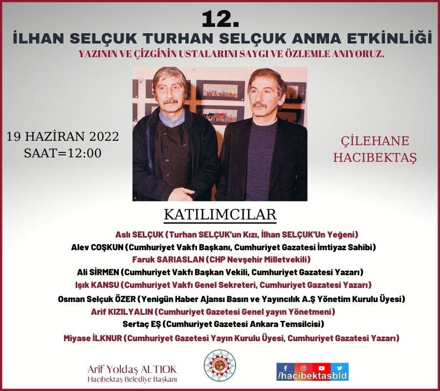 İLHAN SELÇUK – TURHAN SELÇUK KARDEŞLERİ ANIYORUZ