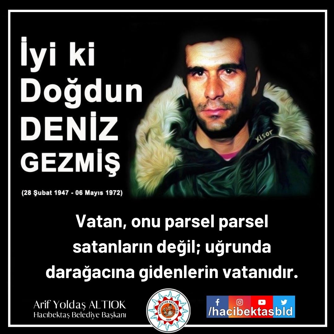 İyiki Doğdun DENİZ GEZMİŞ…