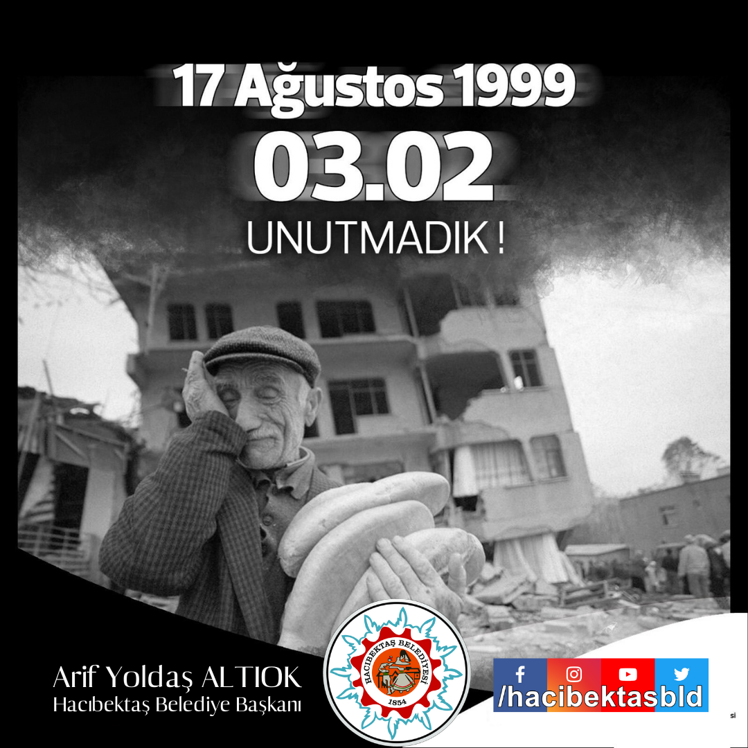 17 Ağustos Depreminin 22. Yılı.