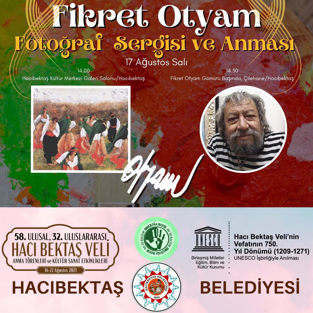 Hacı Bektaş Veli Anma Törenleri 17 Ağustos Salı Günü Programı.
