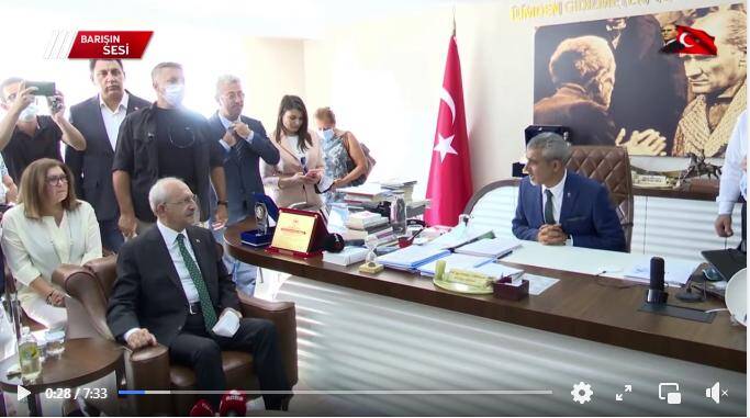 Sayın Kemal KILIÇDAROĞLU’NUN Belediyemizi Ziyareti.