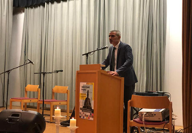 Avusturya Salzburg Başkonsolosumuz Sayın Berkan PAZARCI, CHP Avusturya  Başkanım Sayın Çagdaş ARSLAN ve Alevi-Bektaşi Örgüt Başkanlarımızla  katılarak CAN’larla mihman olduk.