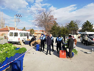 Çarşamba Pazarı Denetimlerimiz.