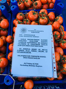 Çarşamba Pazarı Hazırlıkları.