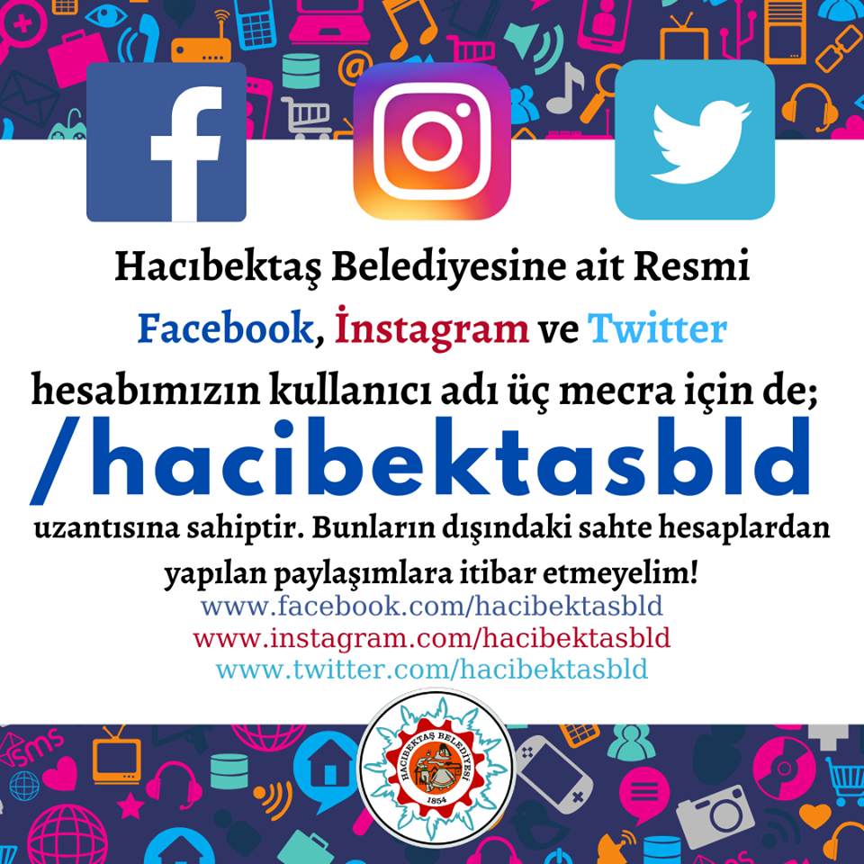 Sosyal medya hesaplarımızla ilgili bilgilendirme…