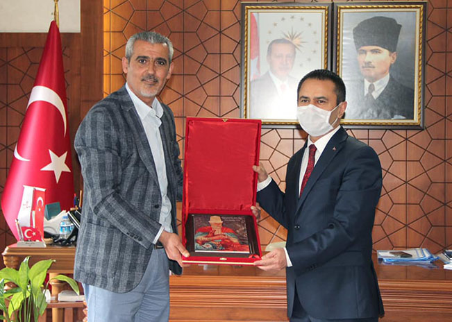 Sayın İlhami AKTAŞ’A Hayırlı Olsun Ziyaretimiz.