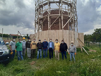 Yeldeğirmeninin restorasyon çalışmalarına Hayad Derneği öncülüğünde yeniden başladık.
