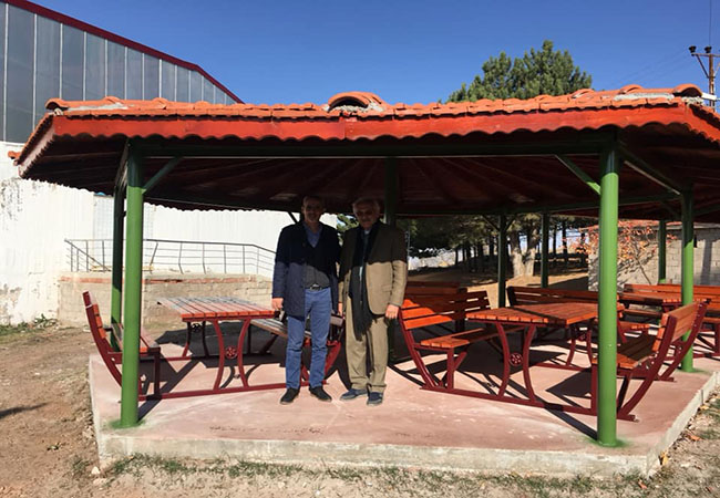 Çilehane’de Çardak Düzenlemesi.