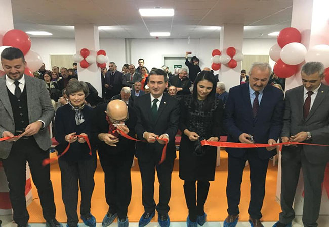 Ürgüp’te Halil Ertuğral Anaokulu açılışı.